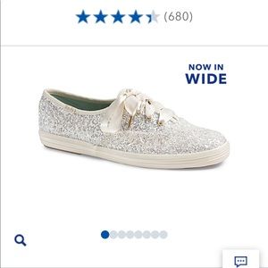 Keds x kate spade Champion Glitter Cream